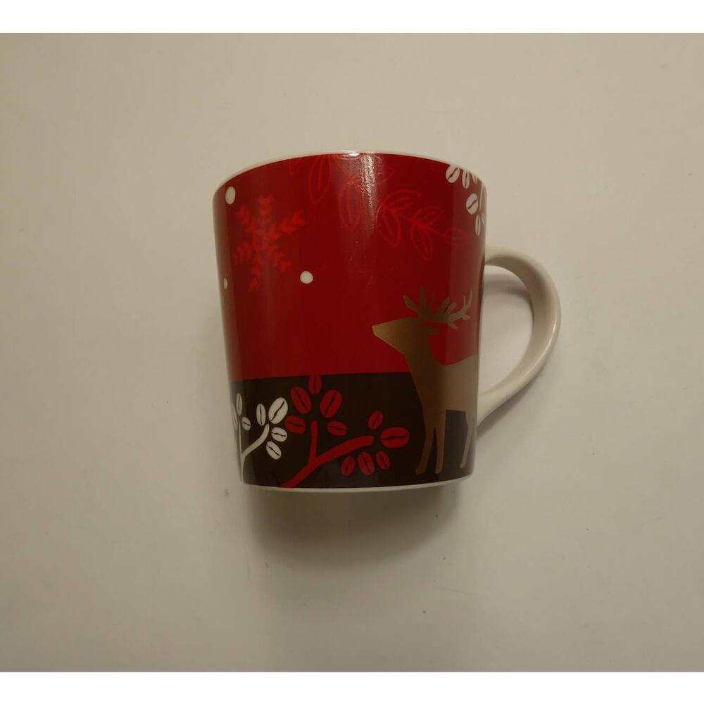 Starbucks 2009 Holiday Christmas 18oz Coffee Mug, reindeer - Picture 3 of 4